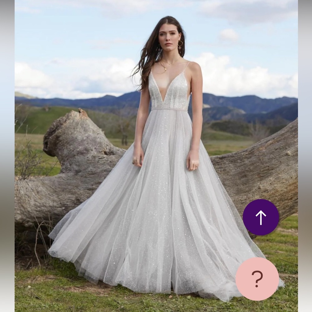 BHLDN willowby by waters Hera galaxy gown size 00